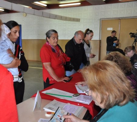 Gagauz halkı ikinci kez sandık başında