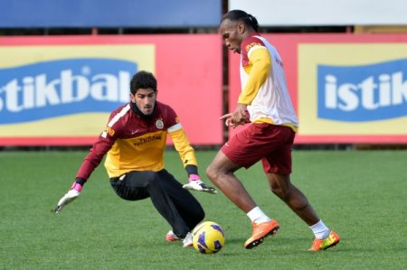 Galatasaray, Akhisar Belediyespor maçı hazırlıklarını sürdürdü