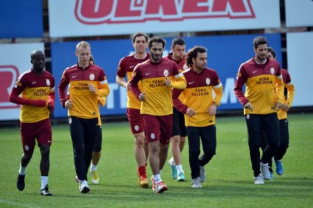 Galatasaray, Beşiktaş derbi maçının hazırlıklarını sürdürdü