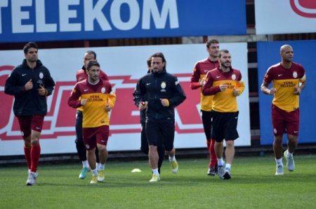Galatasaray, Beşiktaş derbi maçının hazırlıklarını sürdürdü