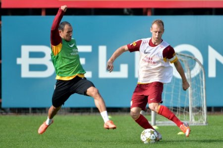 Galatasaray, CFR Cluj maçı hazırlıklarını sürdürdü