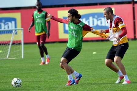 Galatasaray, CFR Cluj maçı hazırlıklarını sürdürdü