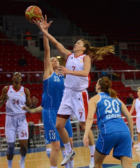 Galatasaray, Edremit Belediyesi’ni 88-33 yendi