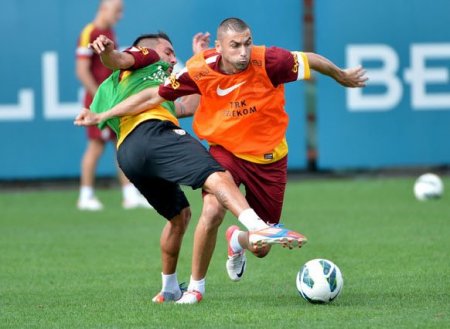 Galatasaray, Eskişehirspor hazırlıklarını sürdürüyor