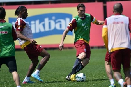Galatasaray, Gaziantepspor maçı hazırlıklarını sürdürdü