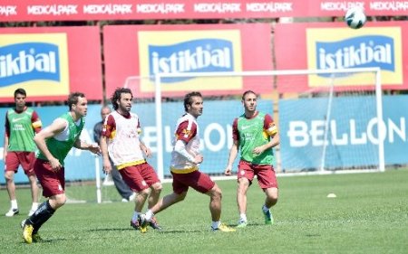 Galatasaray, Gaziantepspor maçının hazırlıklarını sürdürdü