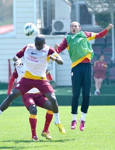 Galatasaray, Gaziantepspor maçının hazırlıklarını sürdürdü