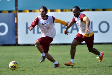 Galatasaray, Gençlerbirliği maçının hazırlıkları sürdürdü