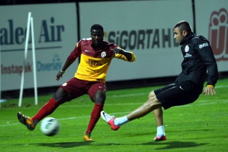 Galatasaray, İstanbul BBSK maçının hazırlıklarını sürdürdü