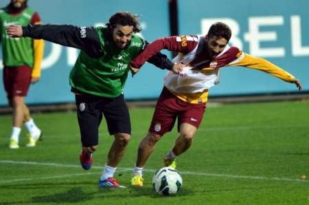 Galatasaray, İstanbul BBSK maçının hazırlıklarını sürdürdü