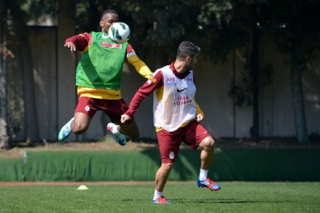 Galatasaray, İstanbul BBSK maçının hazırlıklarını sürdürdü
