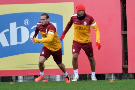 Galatasaray, İstanbul BBSK maçının hazırlıklarını sürdürdü