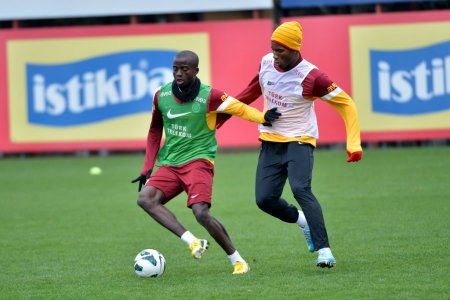 Galatasaray, İstanbul BBSK maçının hazırlıklarını sürdürdü