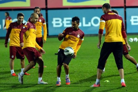 Galatasaray, Kayserispor maçının hazırlıklarını tamamladı