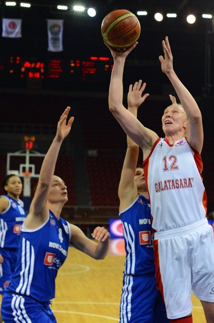 Galatasaray, konuk ettiği Novi Zagreb’i 77 - 50 mağlup etti