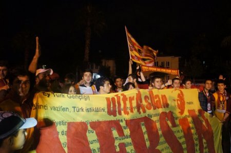 Galatasaray, Mersin İdman Yurdu maçı için Adana'ya geldi