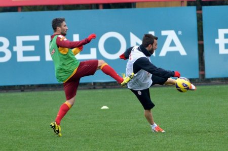 Galatasaray, Orduspor hazırlıklarını sürdürdü