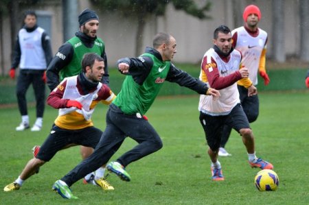 Galatasaray, taktik çalıştı