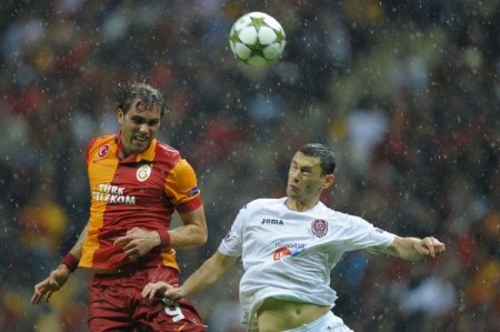 Galatasaray: 0 - Cluj: 1 (İlk yarı)