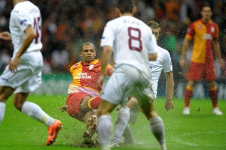 Galatasaray: 0 - Cluj: 1 (İlk yarı)