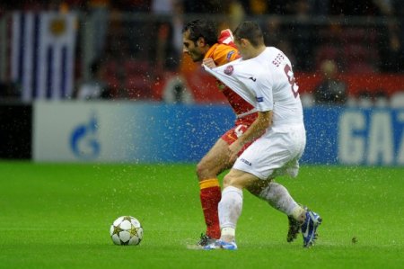 Galatasaray: 0 - Cluj: 1 (İlk yarı)