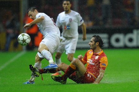Galatasaray: 0 - Cluj: 1 (İlk yarı)