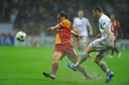Galatasaray: 0 - Cluj: 1 (İlk yarı)