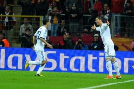 Galatasaray: 0 - Real Madrid: 1 (İlk yarı)
