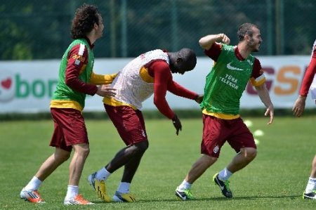 Galatasaray'da Fenerbahçe hazırlıkları sürdü