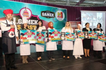 GAMEK’in pasta yarışmasında ödüller sahiplerini buldu