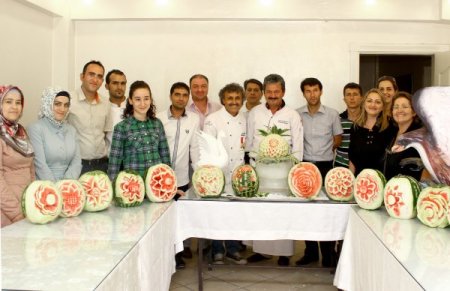 GAMEK’te aşçılık eğitimi alanlar gözleri de şenlendirdi