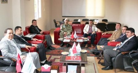 Garnizon Komutanı Kaya, OGİAD’ı ziyaret etti