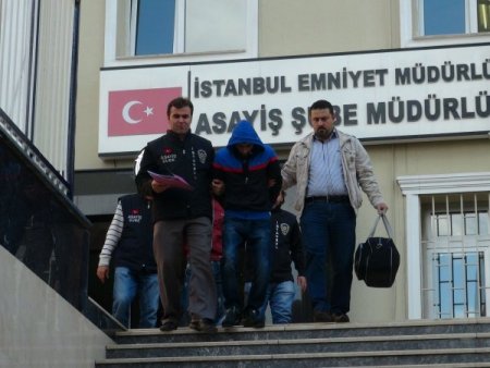 Gaspçıları polisin dikkati yakalattı