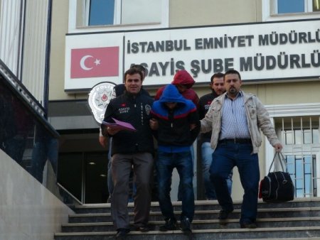 Gaspçıları polisin dikkati yakalattı