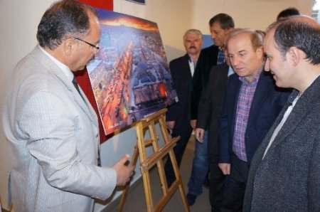 Gazeteci Akkök, 'Erzurum' temalı fotoğraf sergisini açtı