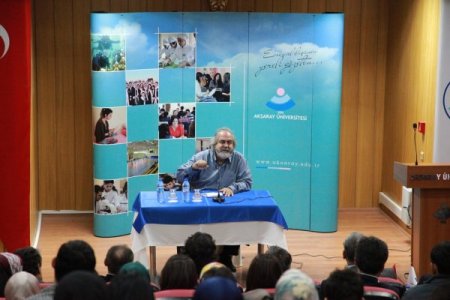 Gazeteci Yazar Mehmet Altan, Aksaray Üniversitesi'nin konuğu oldu