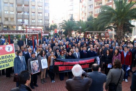 Gazeteci yazar Uğur Mumcu Samsun’da anıldı