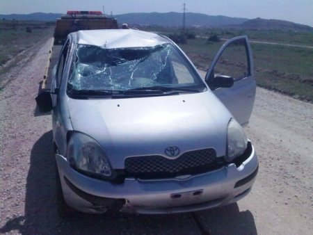 Gazetecilerin Bulunduğu Araç Takla Attı