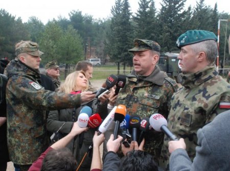 Gazi Kışlası'na konuşlandırılan Patriotlar basına tanıtıldı