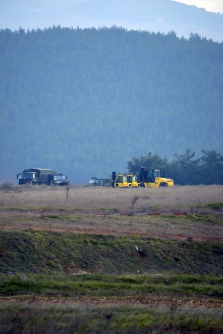 Gazi Kışlası'nda Patriot bataryalarının kurulum çalışmaları başladı