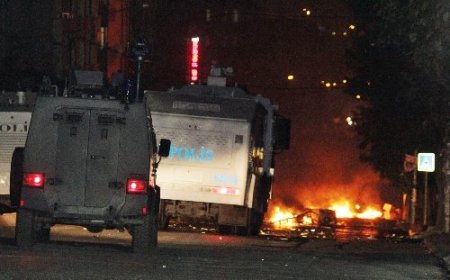 Gazi Mahallesi'nde 'Gezi Parkı' olayları devam ediyor