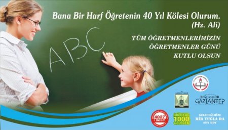 Gaziantep, Öğretmenler Günü'nü kutlamaya hazırlanıyor