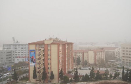Gaziantep toz bulutuna teslim