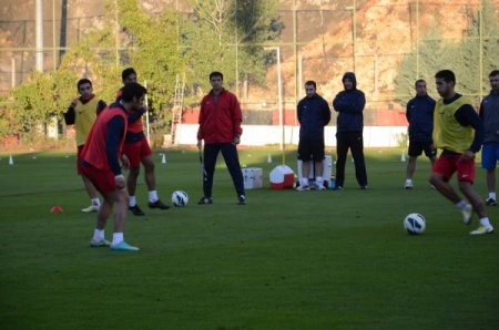 Gaziantepspor, Akhisar Belediyespor maçı hazırlıklarını sürdürüyor