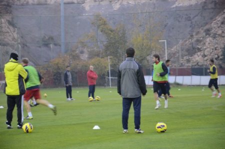 Gaziantepspor, Belediye maçı hazırlıklarını sürdürüyor