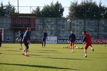 Gaziantepspor, Beşiktaş maçının hazırlıklarına başladı