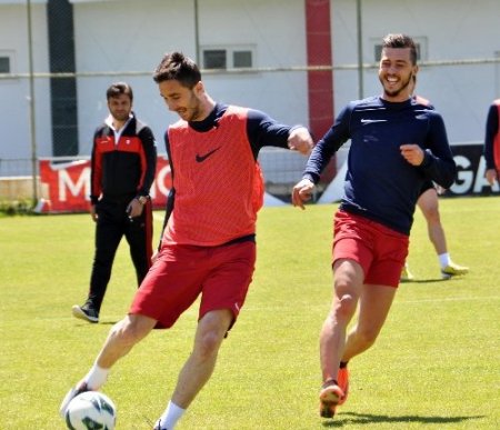 Gaziantepspor, Galatasaray maçı hazırlıklarını sürdürdü