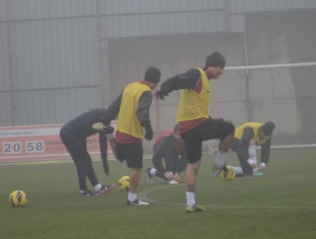 Gaziantepspor, Mersin İdman Yurdu maçının hazırlıklarını sürdürdü