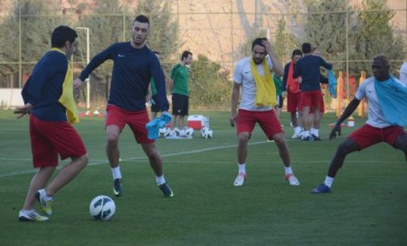 Gaziantepspor'da, Akhisar Belediyespor maçı hazırlıklarını sürüyor