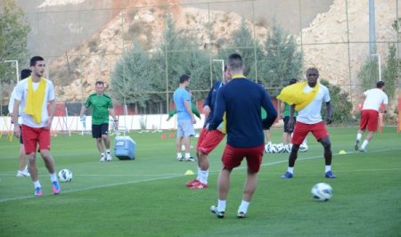 Gaziantepspor'da, Akhisar Belediyespor maçı hazırlıklarını sürüyor